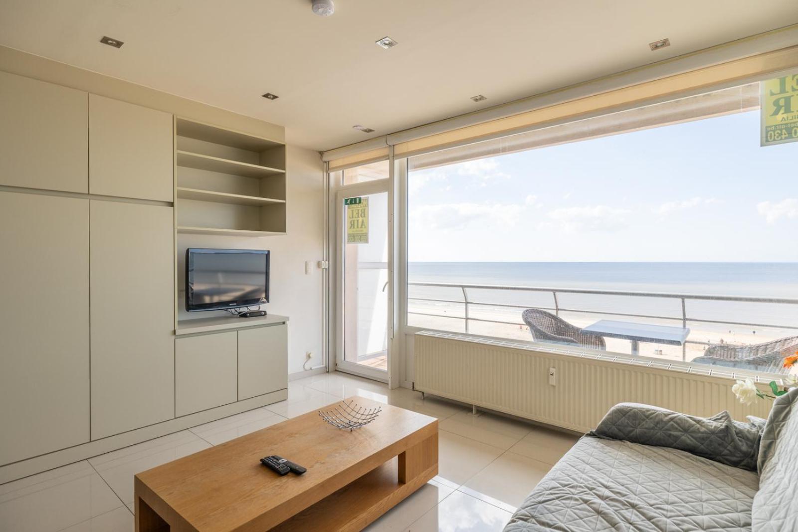 Appartement Seaview Type Rotterdam 6p - Comfortabele Flat Met Aparte Slaaphoek Direct Aan Het Strand, Op De Verkeersvrije Zeedijk *